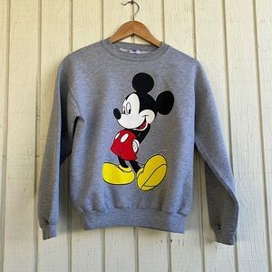 Mickey Mouse Graphic Crewneck Sweatshirt